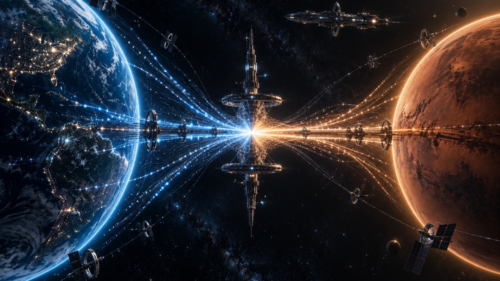 The tether to SpaceX